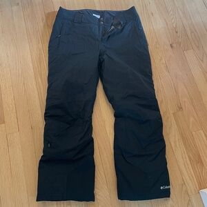 Columbia Womens Black Snow Pants